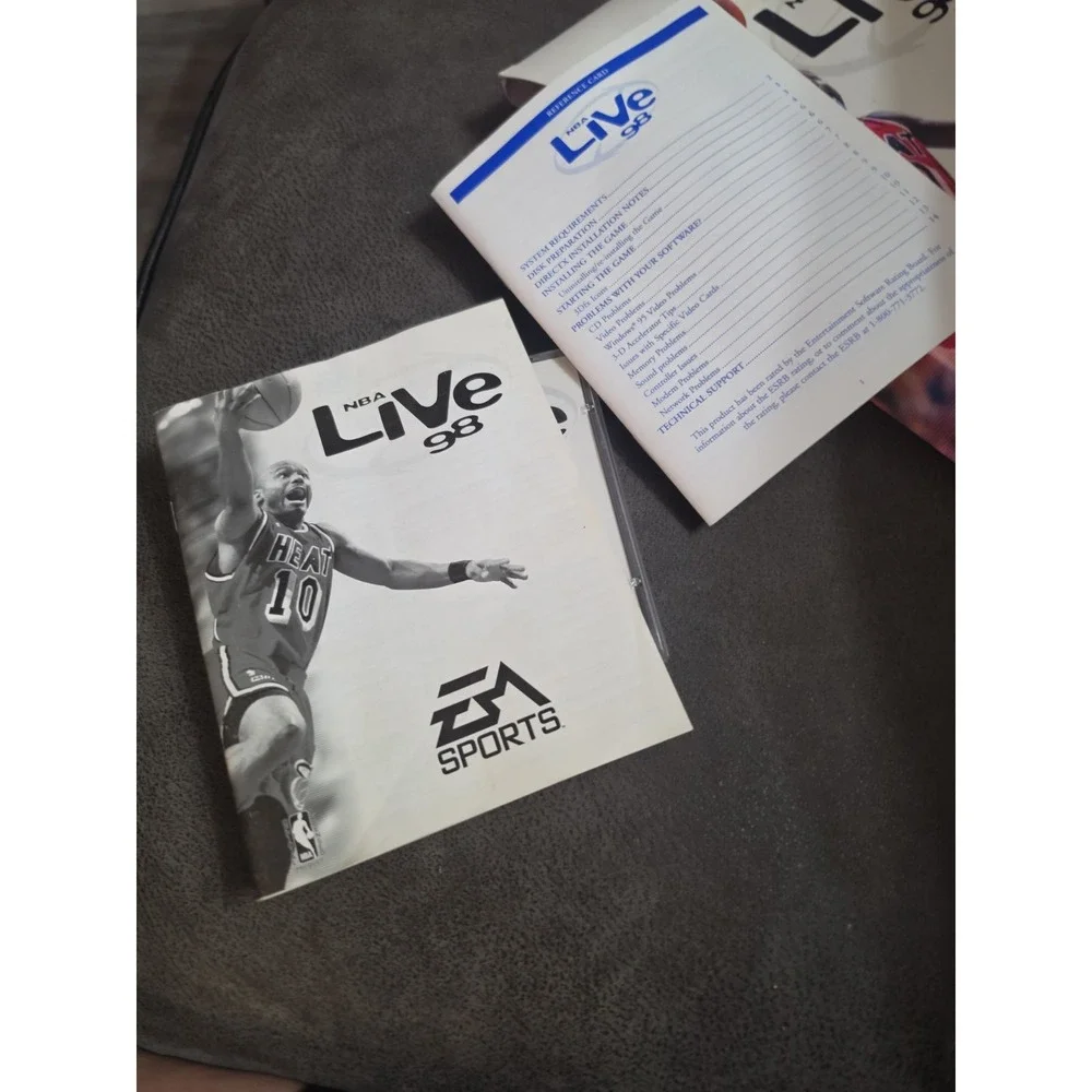 Big Box PC CD Game: EA Sports NBA Live 98